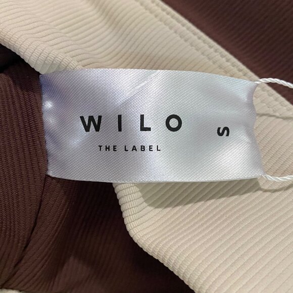 Wilo the Label Zip High Neck Bra Tank Top S Athleisure Loungewear Intimates - Picture 4 of 7